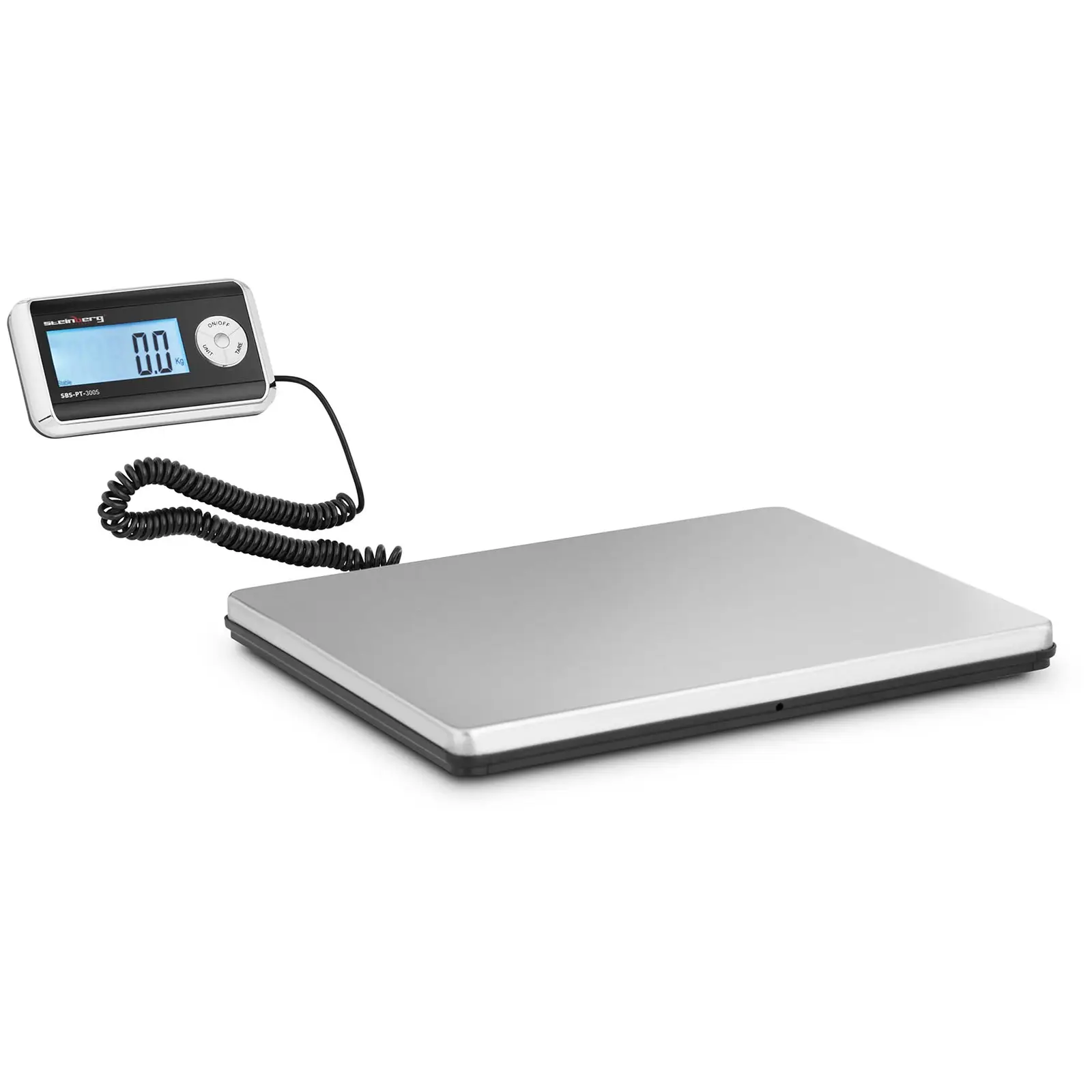  Digitale Paketwaage - 300 kg / 100 g - externes LCD