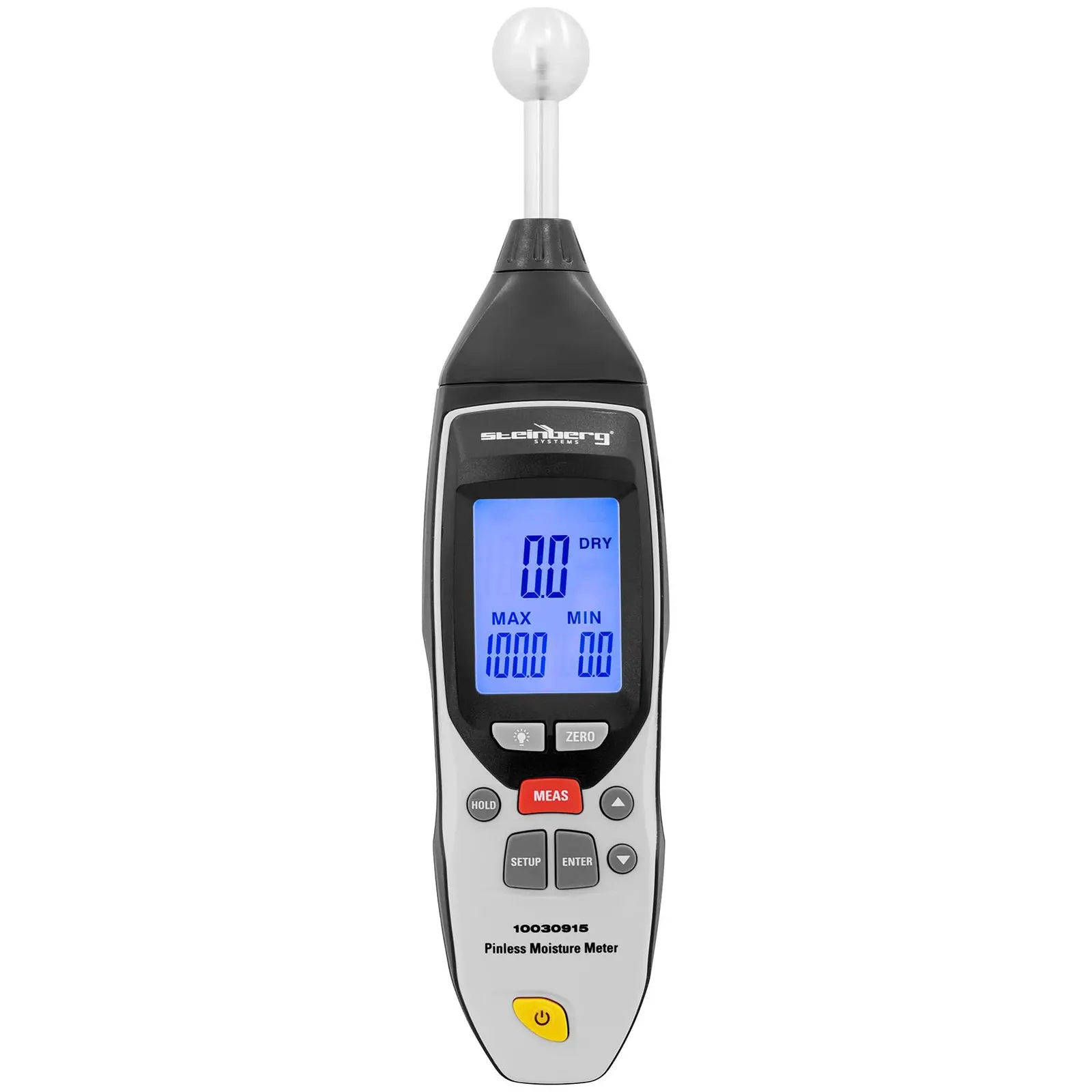 Moisture Meter - with ball sensor - 0 - 100 % - incl. case