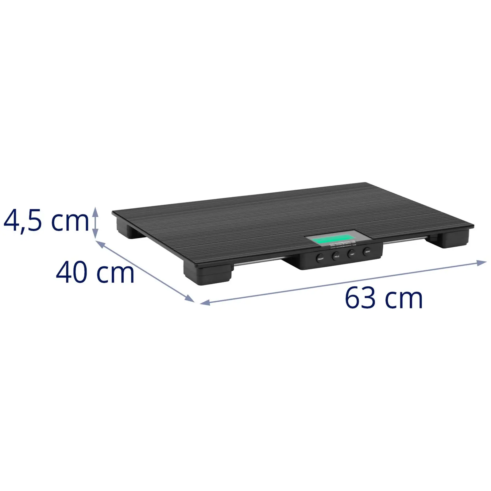 Balance vétérinaire - 30 kg / 10 g - Tapis antidérapant - Afficheur LCD