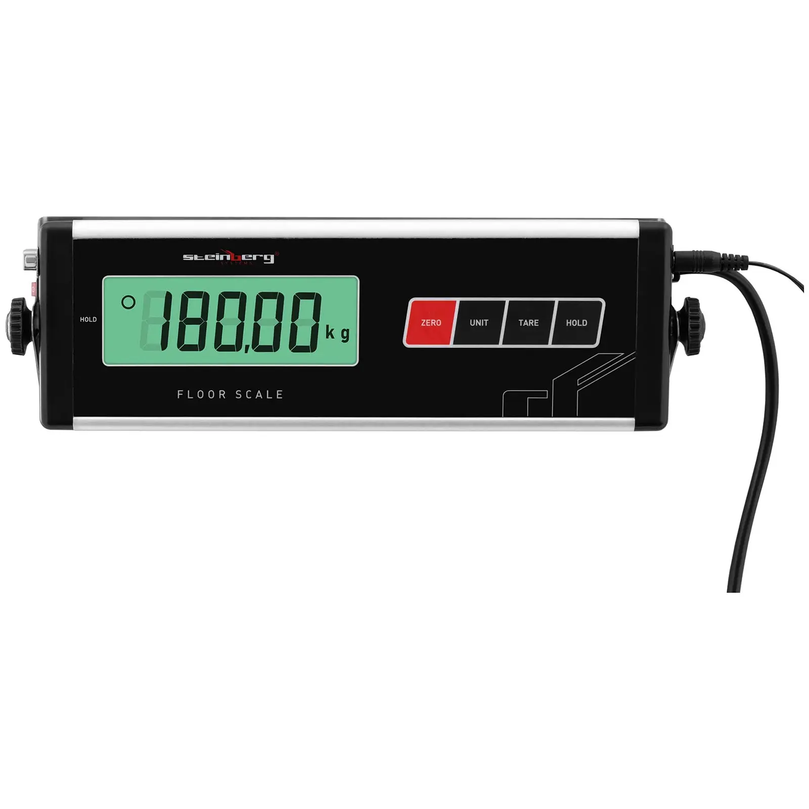 Balance vétérinaire - 180 kg / 0,05 kg - 96,5 x 51 cm - avec tapis antidérapant et écran LCD (Précision: 0.05 kg)