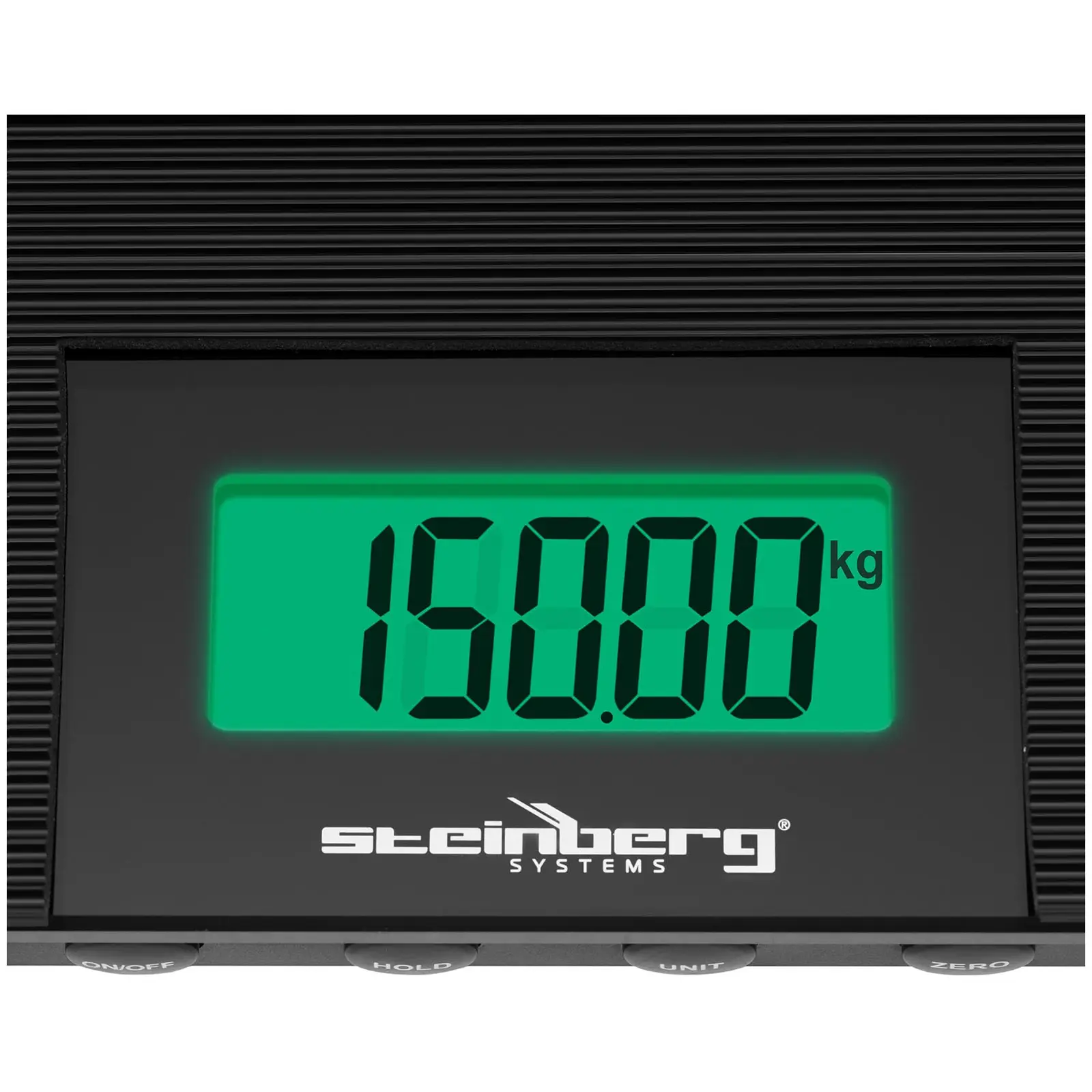 Tierwaage - 150 kg / 50 g - Antirutschmatte - LCD