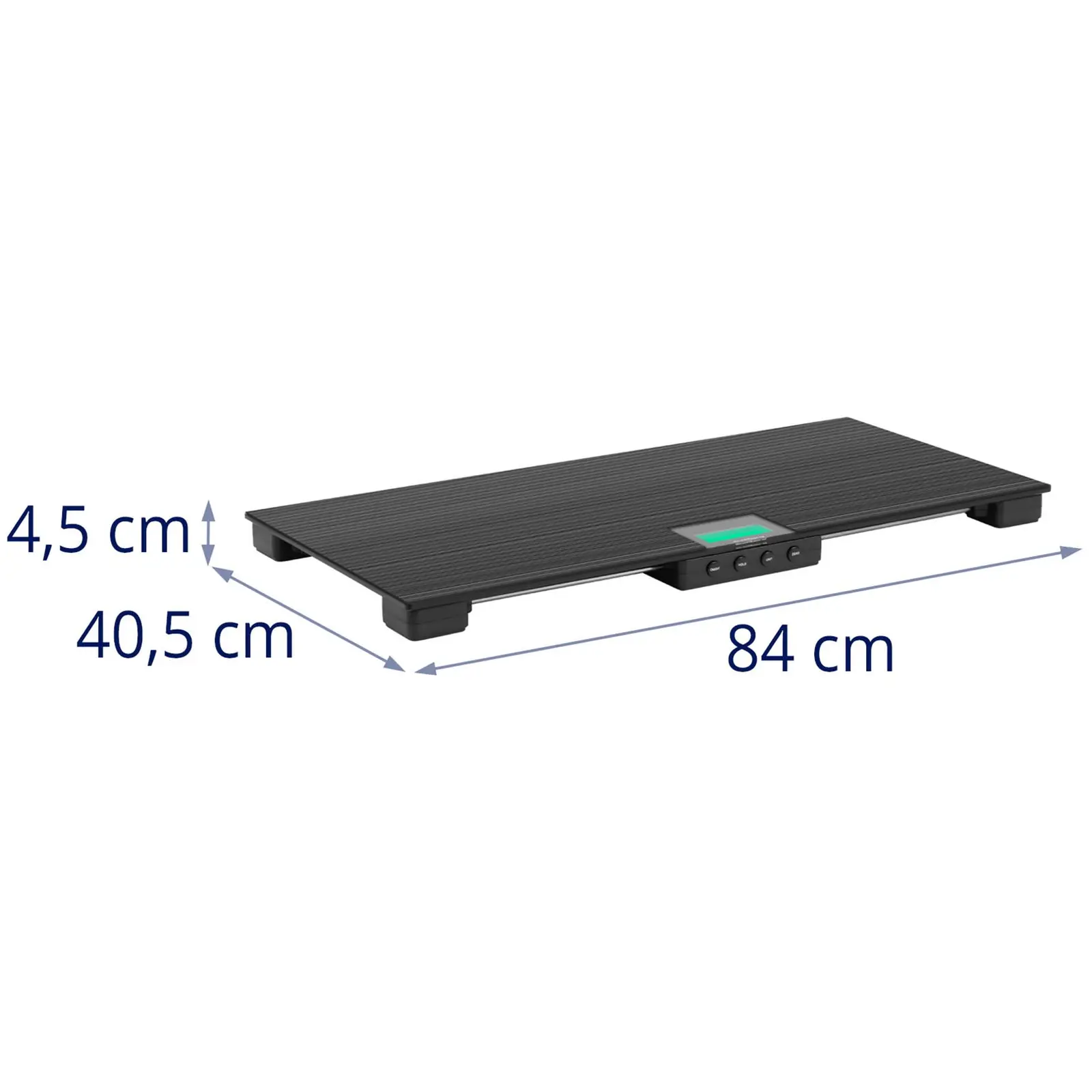 Везна за животни - 150 кг / 50 г - Подложка против хлъзгане - LCD