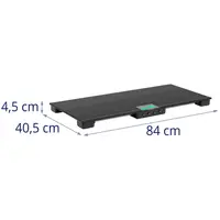 Balanza para animales - 150 kg / 50 g - Alfombrilla antideslizante - LCD