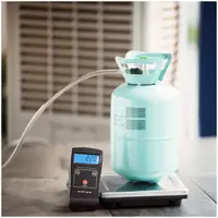 Balança para fluido refrigerante - 80 kg - precisão 0,02 kg - kg / lb / g / oz
