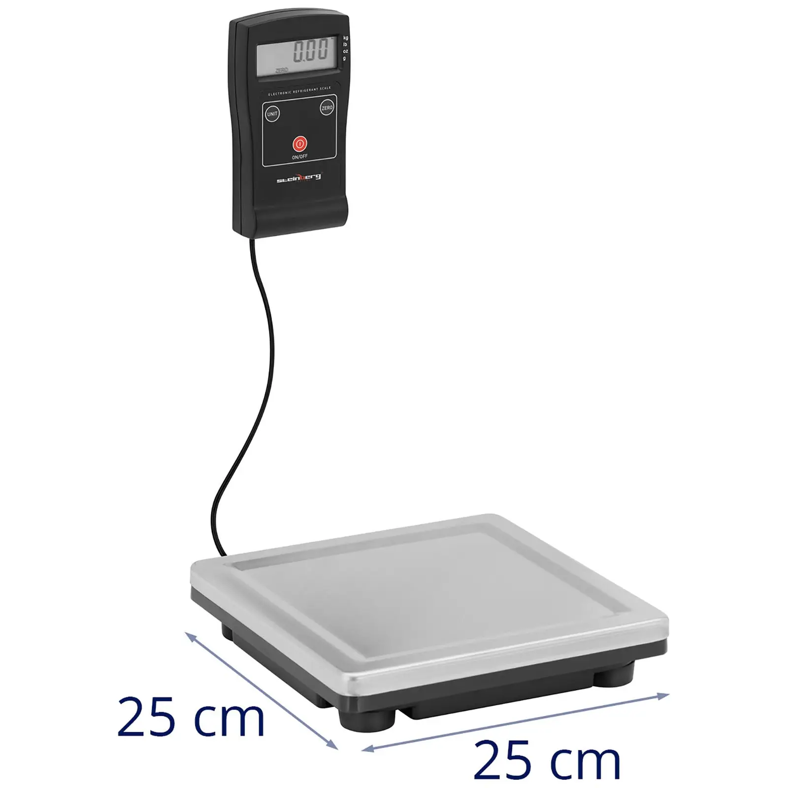 Balanza para refrigeración - 80 kg - Precisión: 0,02 kg - kg / lb / g / oz