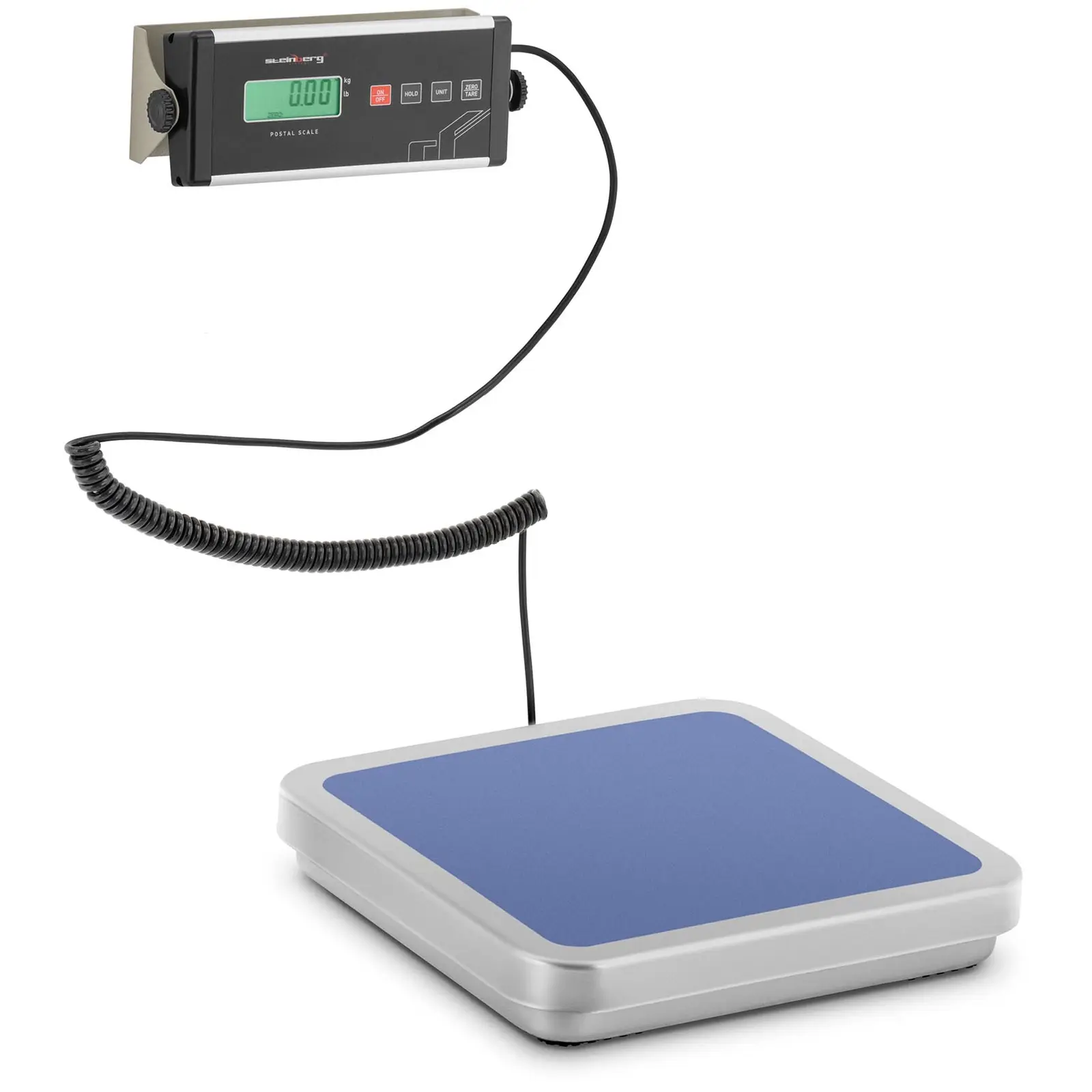 Parcel scales - 30 kg / 0.01 kg - 31.5 x 32.5 cm - external LCD