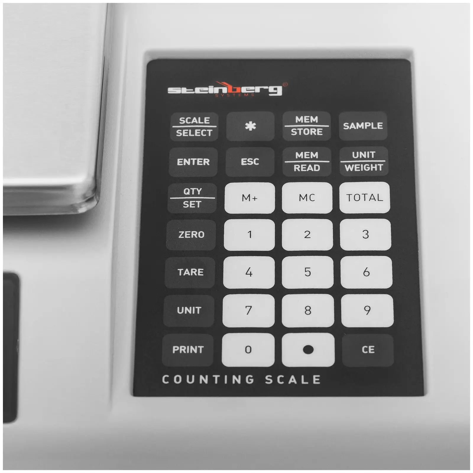 Zählwaage - 50 kg / 1 g - mit Referenzwaage 50 kg / 0,05 g