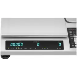 Counting Scale - 25 kg / 0.5 g - with reference scale 25 kg / 0.02 g
