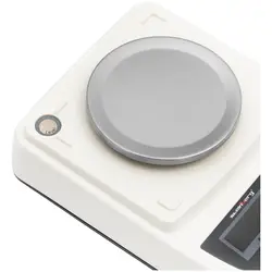 Precisieweegschaal - 500 g / 0,01 g - Ø 130 mm - LED - windscherm