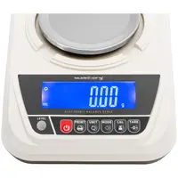 Balanza de precisión - 500 g / 0,01 g - Ø 130 mm - LCD