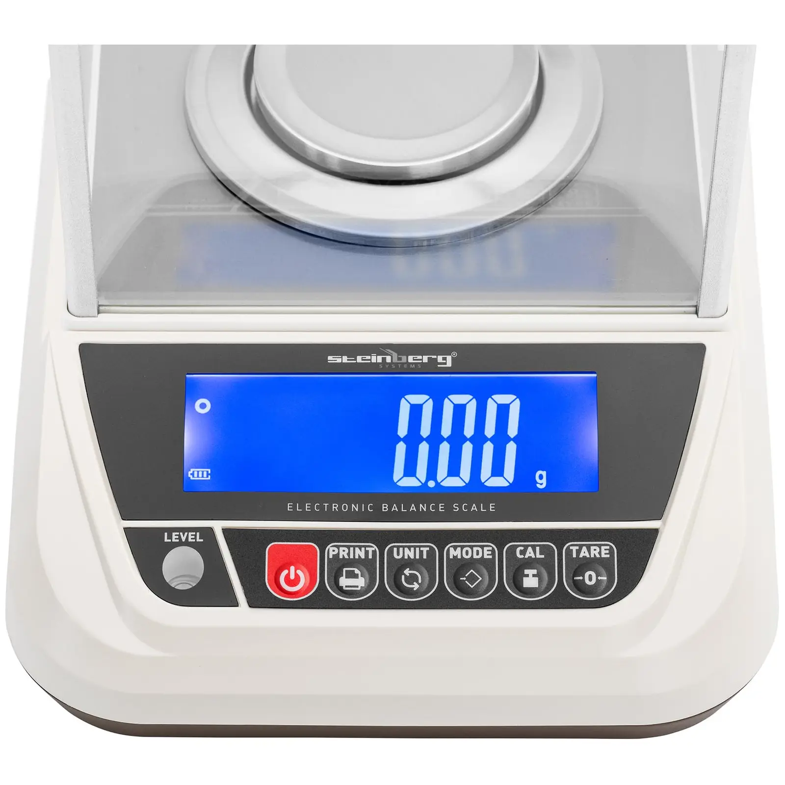 Laboratorní váha - 300 g / 0,001 g - Ø 82 mm - LCD - kryt proti větru (Hustota: Ne)