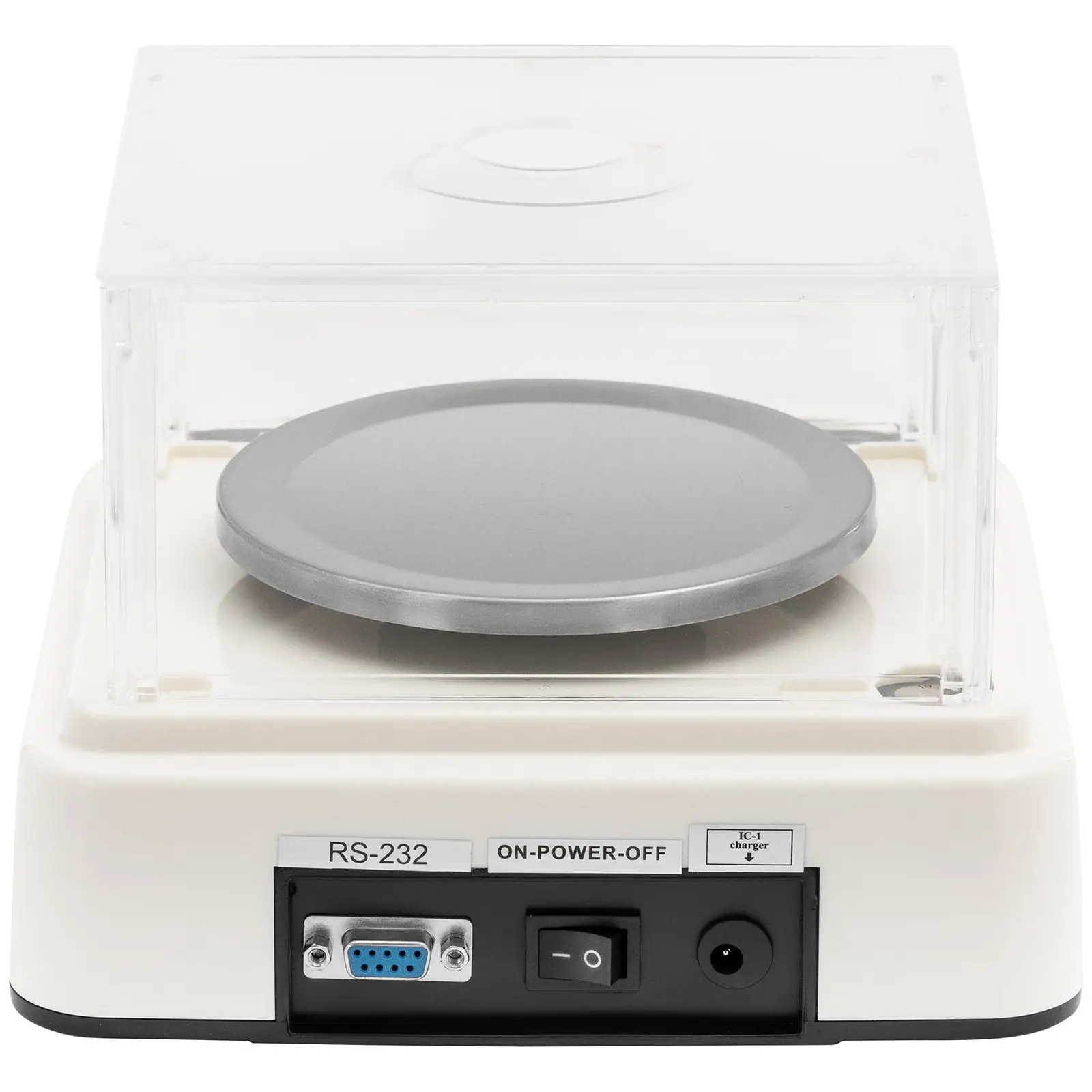 Laboratorní váha - 200 g / 0,01 g - Ø 130 mm - LED - kryt proti větru (Čitelnost: 0.01 g)