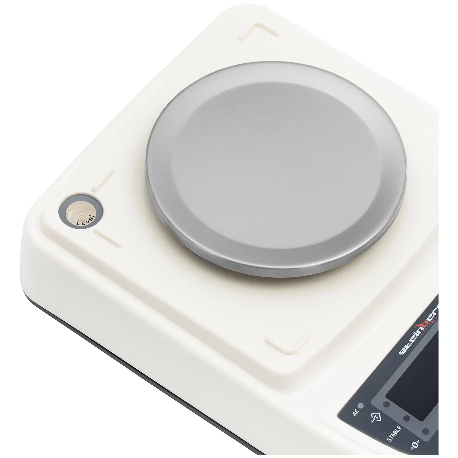 Laboratorní váha - 1500 g / 0,01 g - Ø 130 mm - LED - kryt proti větru (Ukládání: Ne)