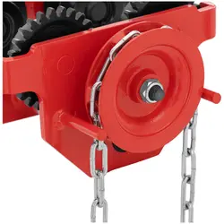 Push beam trolley - 500 kg - flange range 65-100 mm - with chain