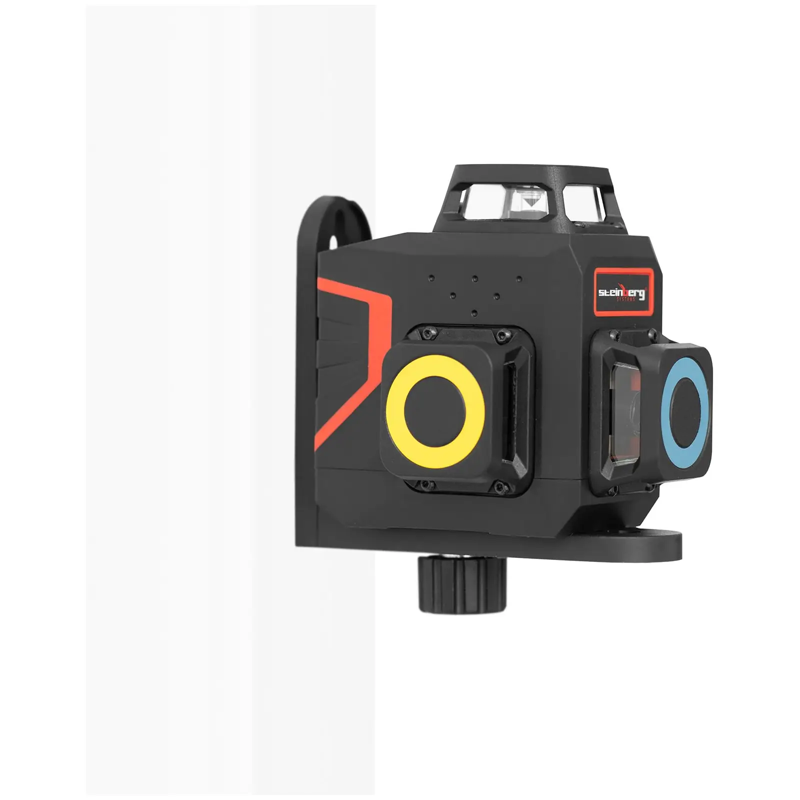 Niveau laser 360° avec étui de rangement - vert - 15-30 m - autonivelant - mini trépied - télécommande (Autonomie: 6 h)