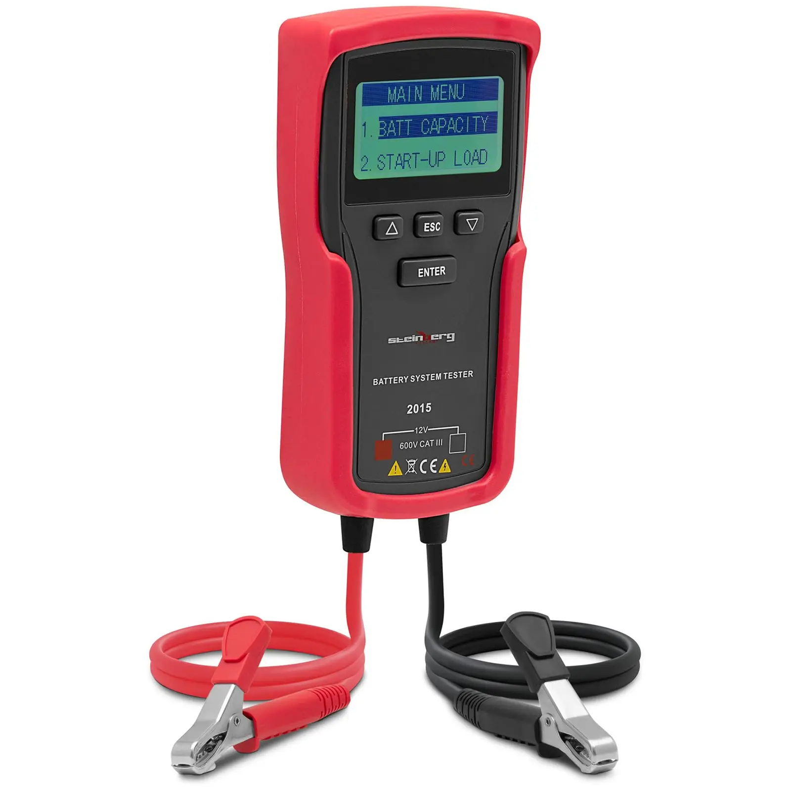 Car Battery Tester - digital - LCD - 3 - 250 Ah - lead-acid starter battery