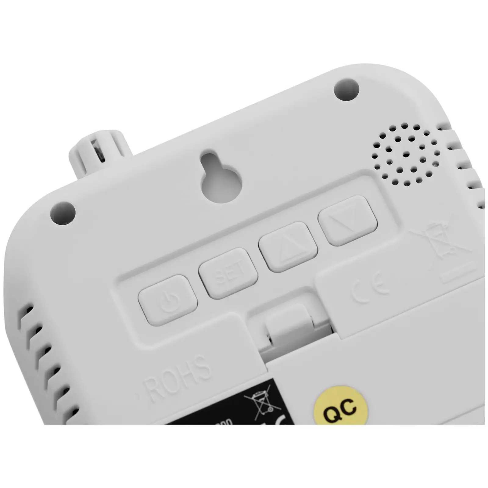 Détecteur de CO2 - 400 - 6 000 ppm - Température et humidité relative (Éclairage LED: Oui)