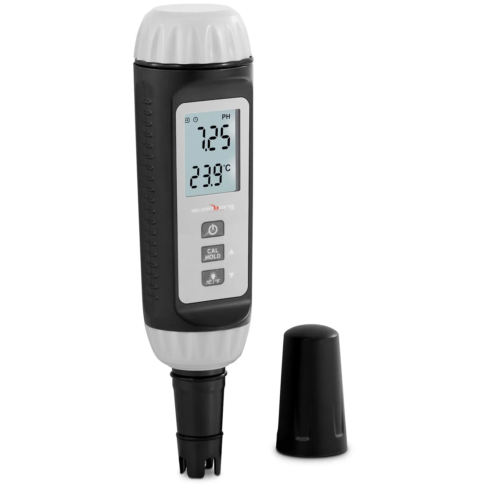 pH Meter - LCD - °C, °F - ±0.1 Repeatability