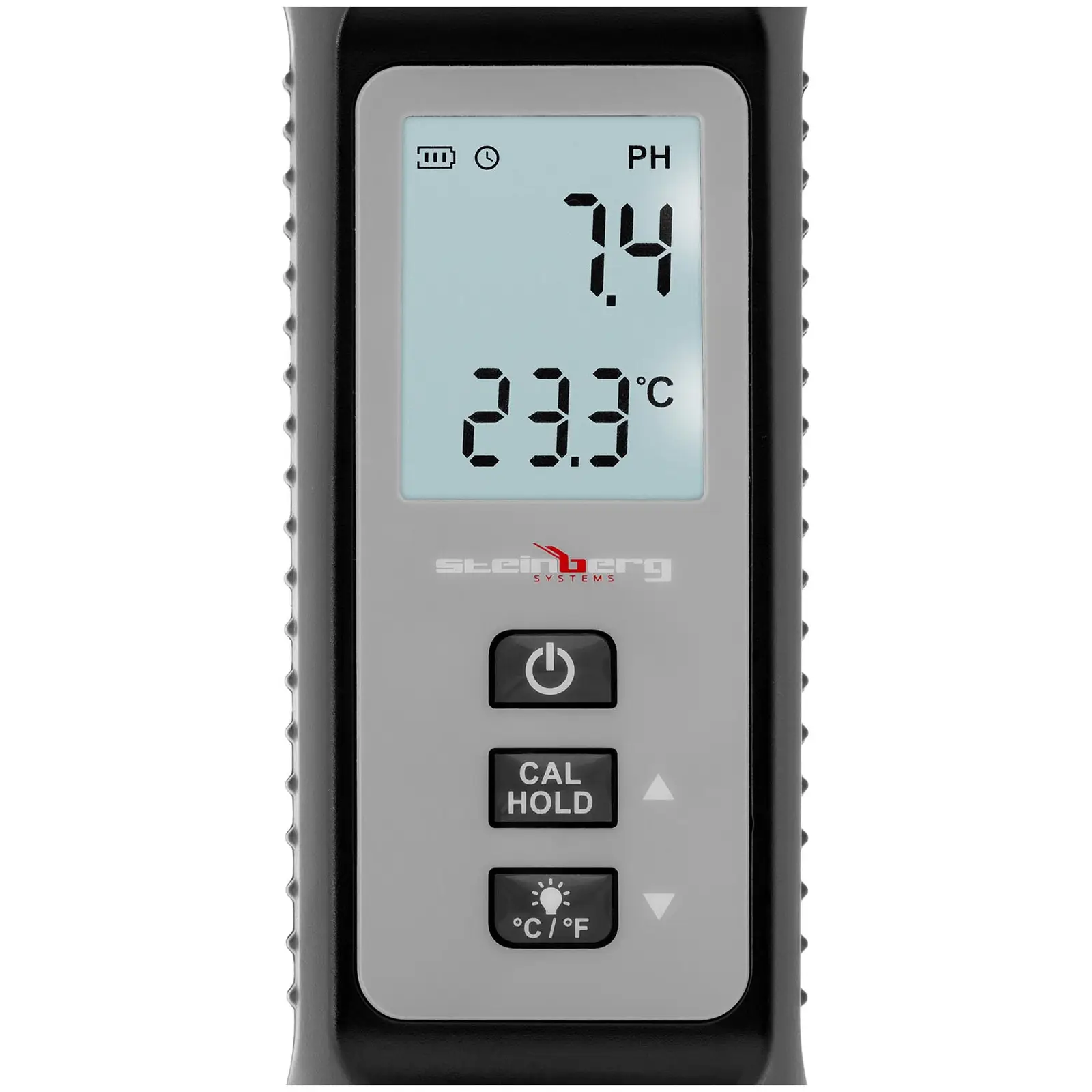 pH-mittari - LCD - °C, °F - ±0,1 toistotarkkuus