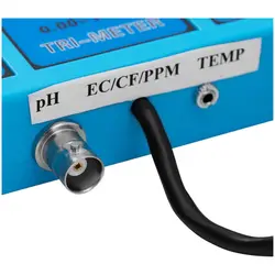 Contor de apă digital - Temperatură - pH - EC - TDS - CF