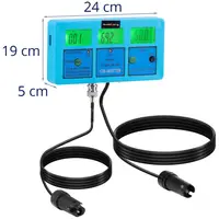 Waterkwaliteit meter - Temperatuur - pH - EC - TDS - CF
