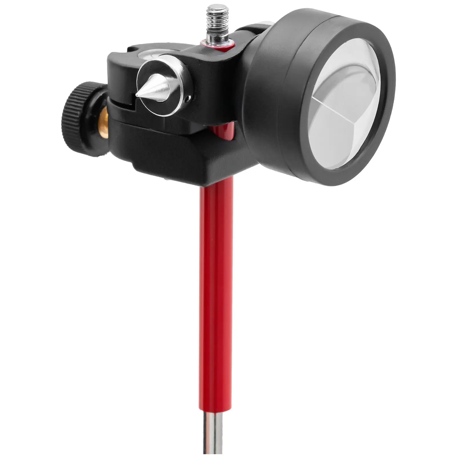 Mini-prisme avec tige - Ø 3,5 cm - revêtement argenté (Décalage [mm]: 0)