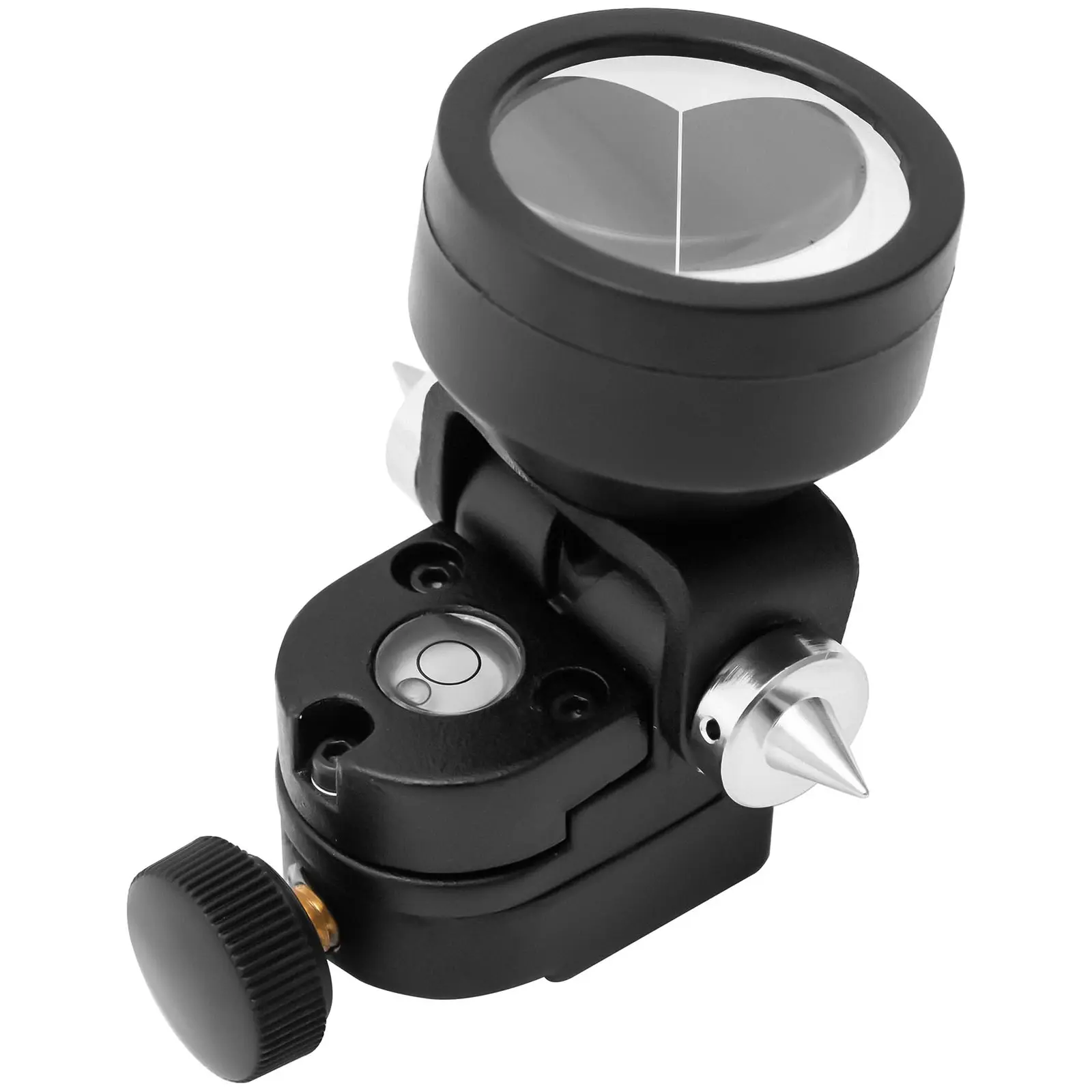 Mini-prisme avec tige - Ø 3,5 cm - revêtement argenté (Couleur(s): Rouge)
