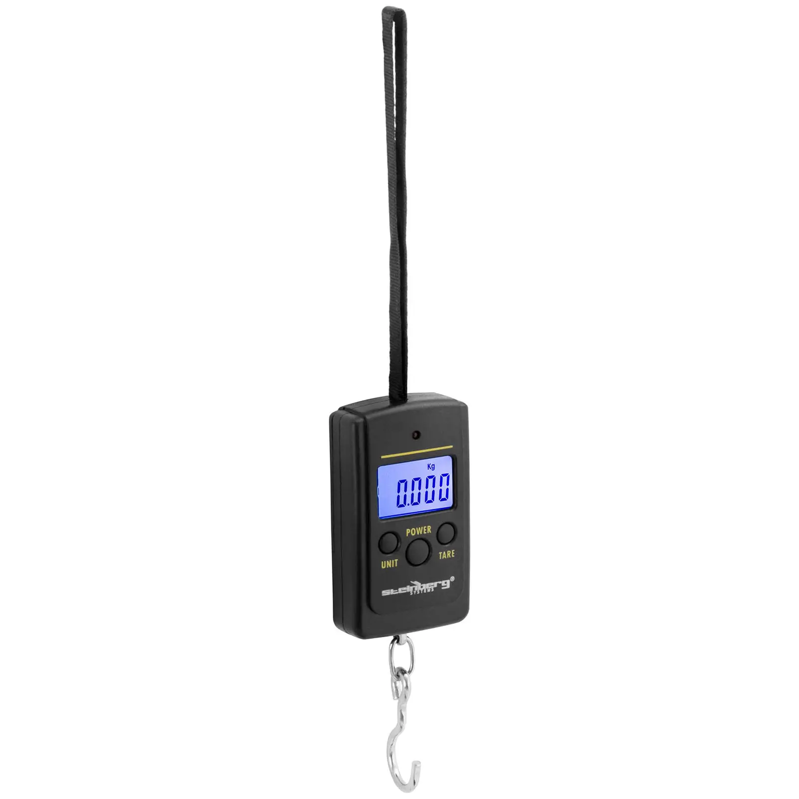 Závěsná váha - 40 kg / 0,01 kg - LCD - poutko na ruku