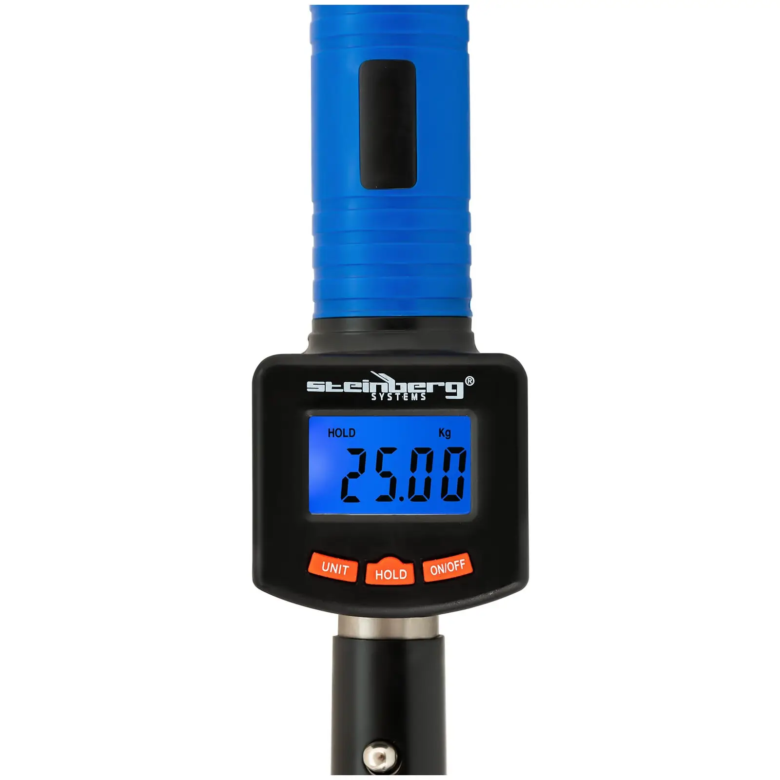 Salabre con balanza digital y termómetro - plegable - LCD - 30 cm - hasta 25 kg - kg / lb / oz