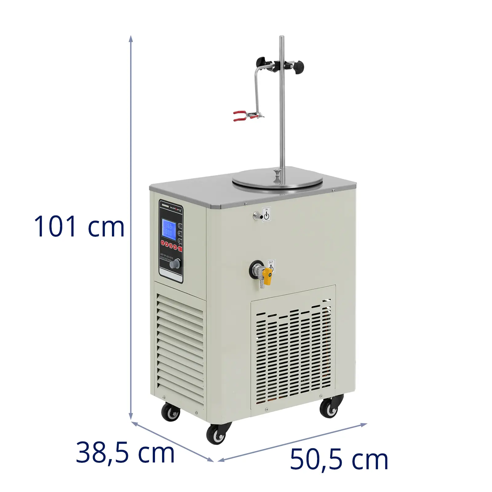 Cirkulační chladič - kompresor: 2 430 W - -99 °C až pokojová teplota - 20 l/min (Průtok oběhového vzduchového čerpadla: 20 l/min)