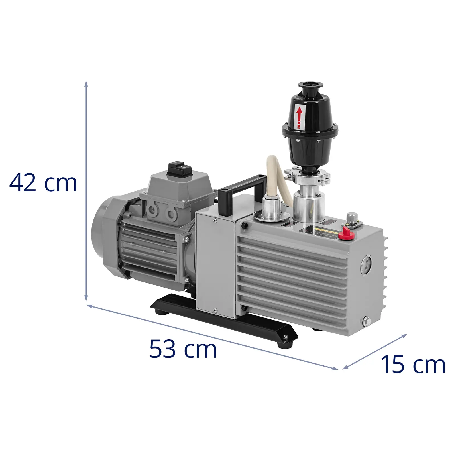 Laboratorní vakuová pumpa - 4 l/s - 0,06 Pa - 550 W (Úroveň vakua: 0.06 Pa)