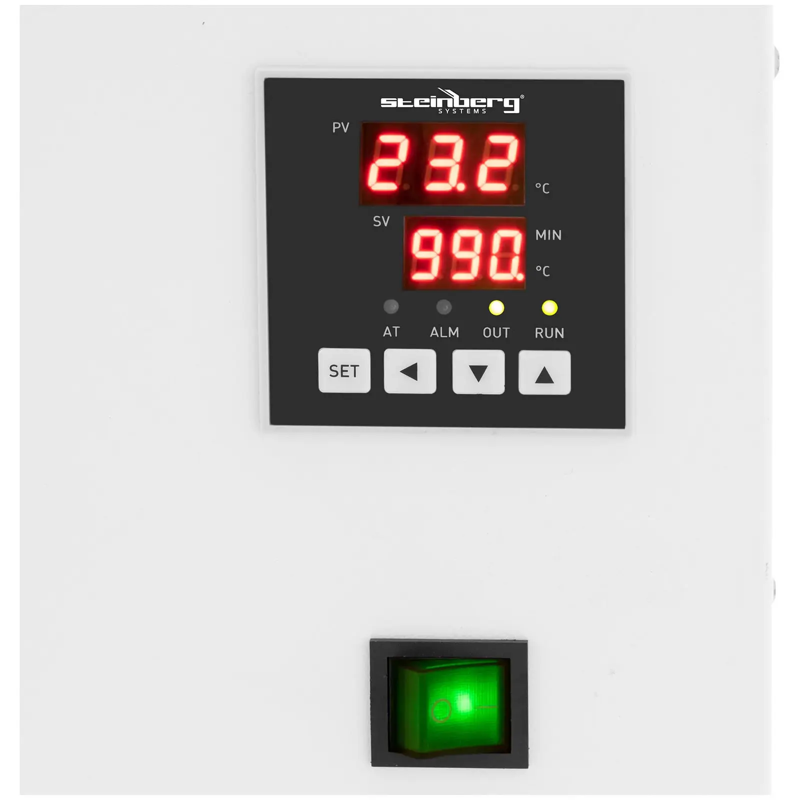 Termostatická vodní lázeň - digitální - 11 l - 5 - 100 °C - 420 x 180 x 150 mm (Pojistka: 10 A)