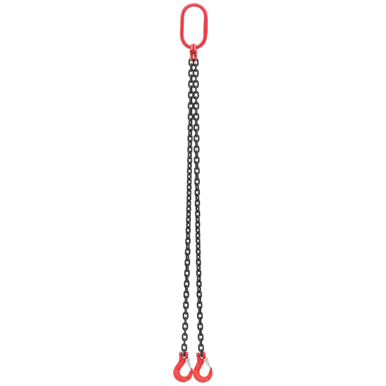 Vázací řetěz - 1600 kg - 2 x 1 m - černý/červený