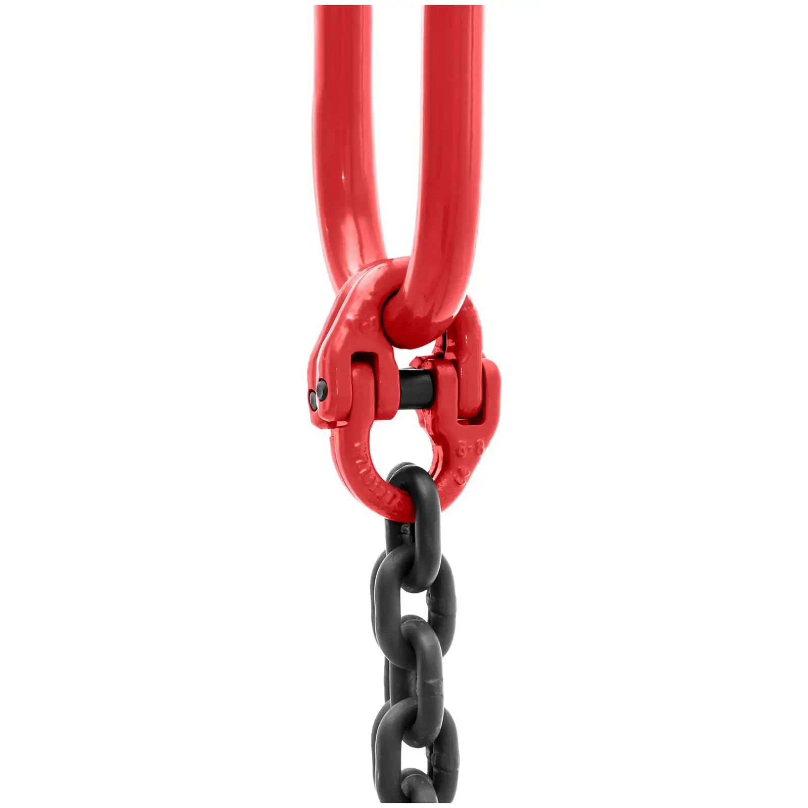 Vázací řetěz - 1600 kg - 2 x 2 m - černý/červený