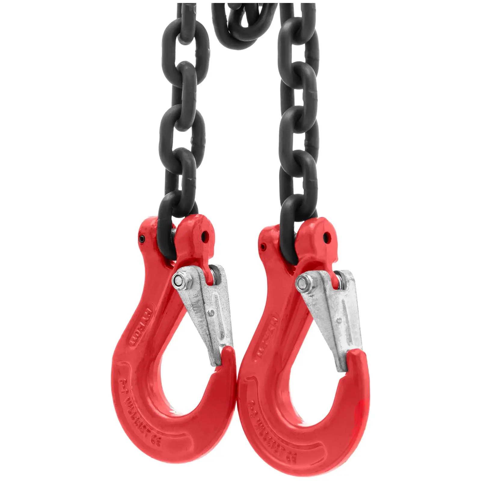 Dvižna veriga - 1600 kg - 2 x 2 m - črna/rdeča