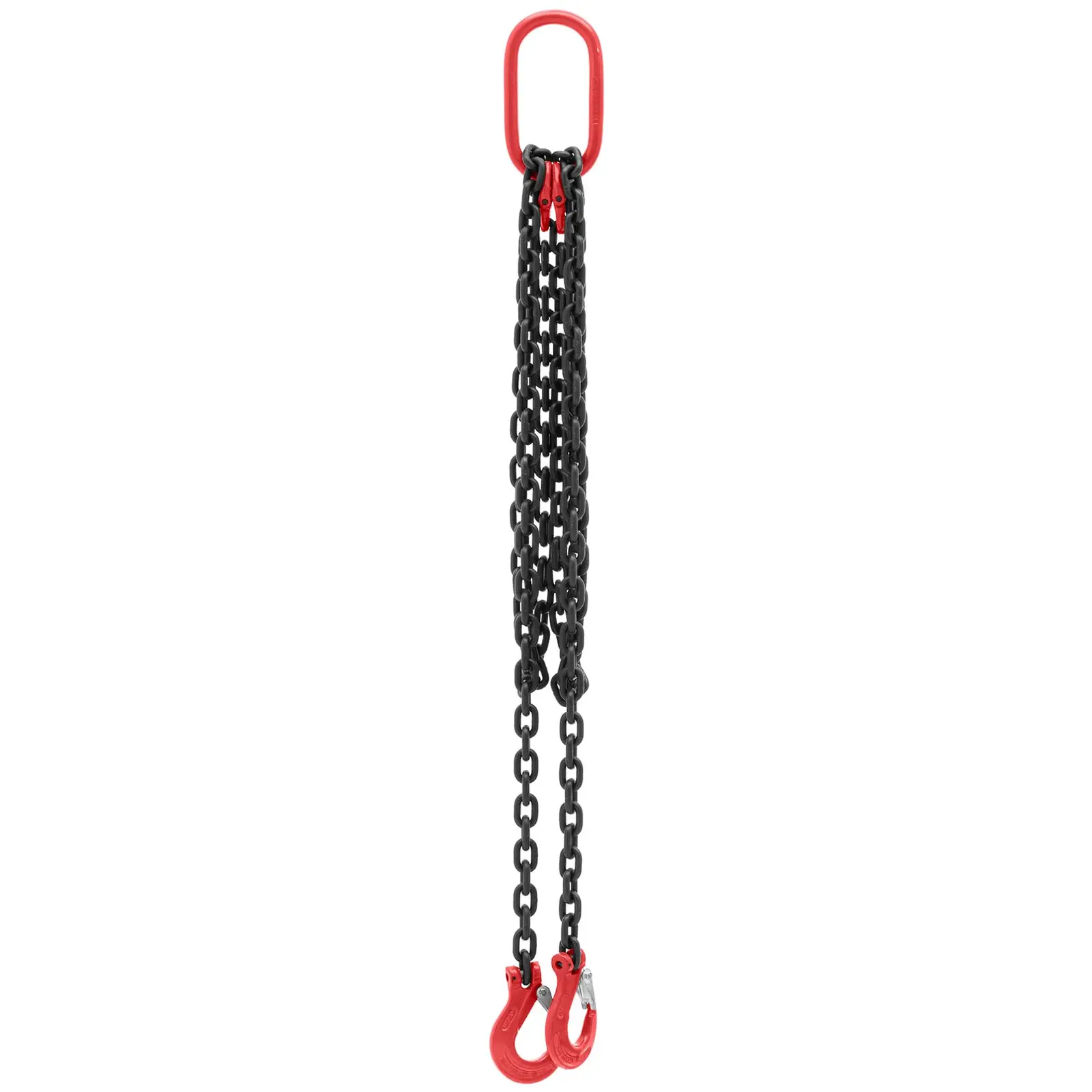 Hijsketting - 2800 kg - 2 x 2 m - zwart / rood