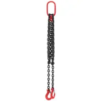 Vázací řetěz - 2800 kg - 2 x 2 m - černý/červený