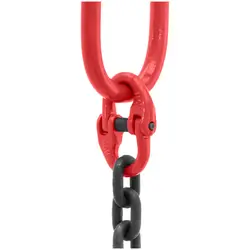 Imbracatura a catena - 2000 kg - 1 m - Nera