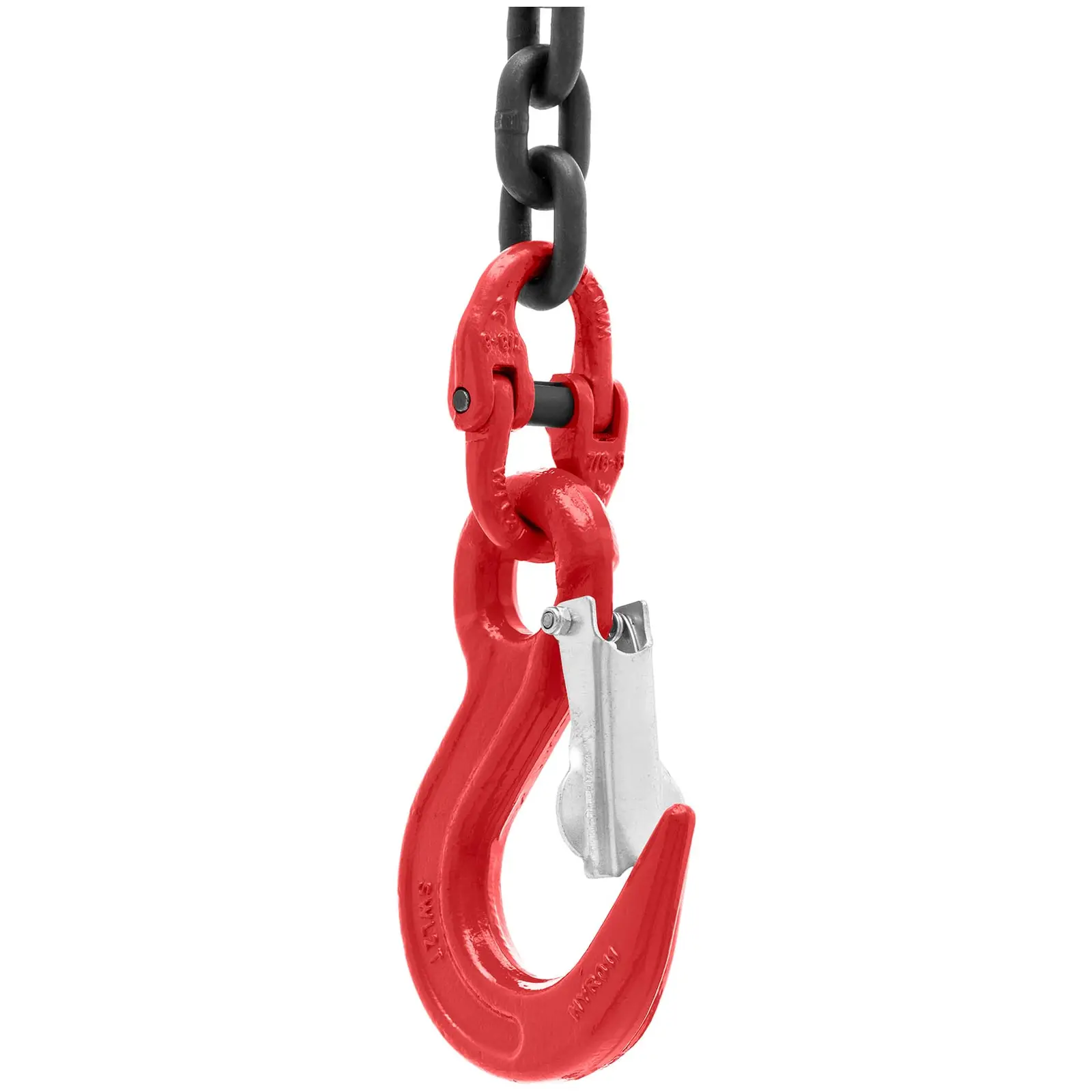 Lifting Chain - 2000 kg - 1 m - black / red - chain shortener