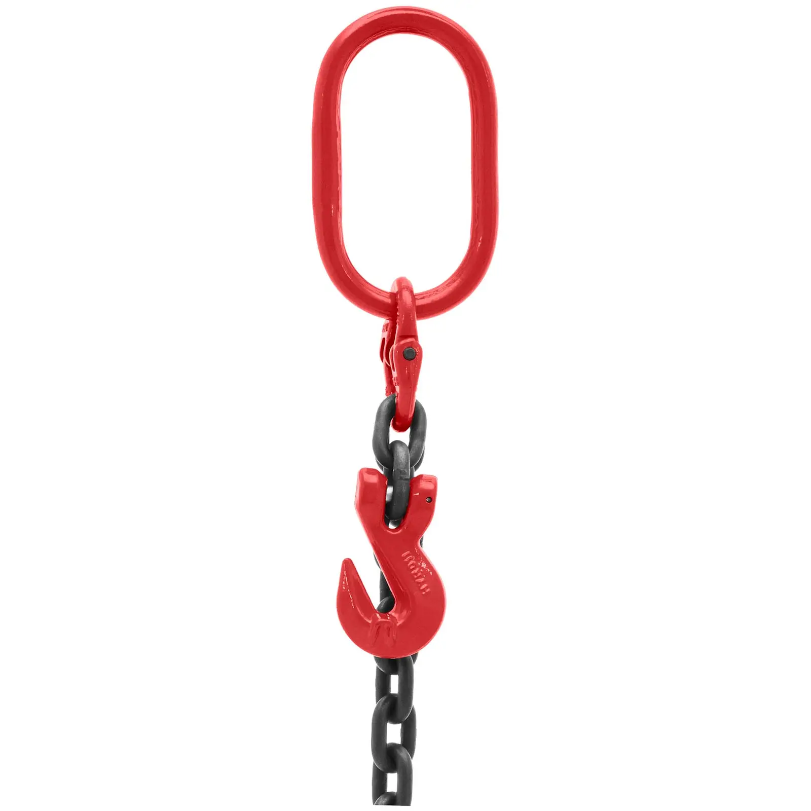 Lifting Chain - 2000 kg - 1 m - black / red - chain shortener