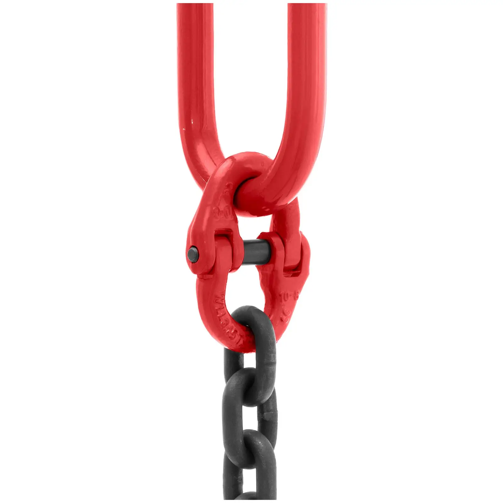 Vázací řetěz - 3150 kg - 2 x 1 m - černý/červený