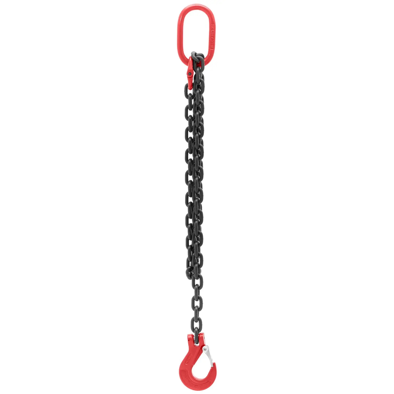 Imbracatura a catena - 3.150 kg - 2 m - Nera, rossa