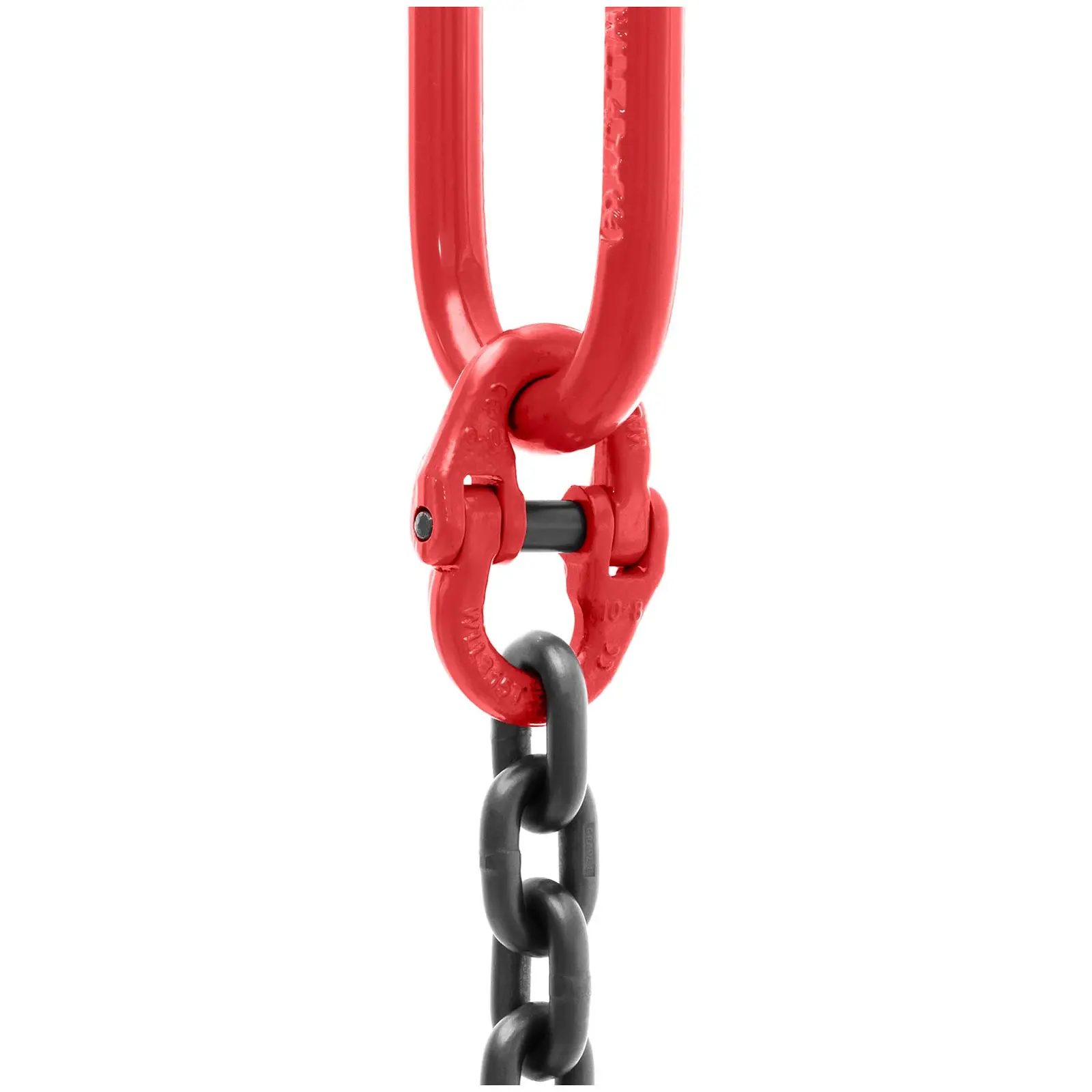 Lifting Chain - 3150 kg - 2 m - black / red