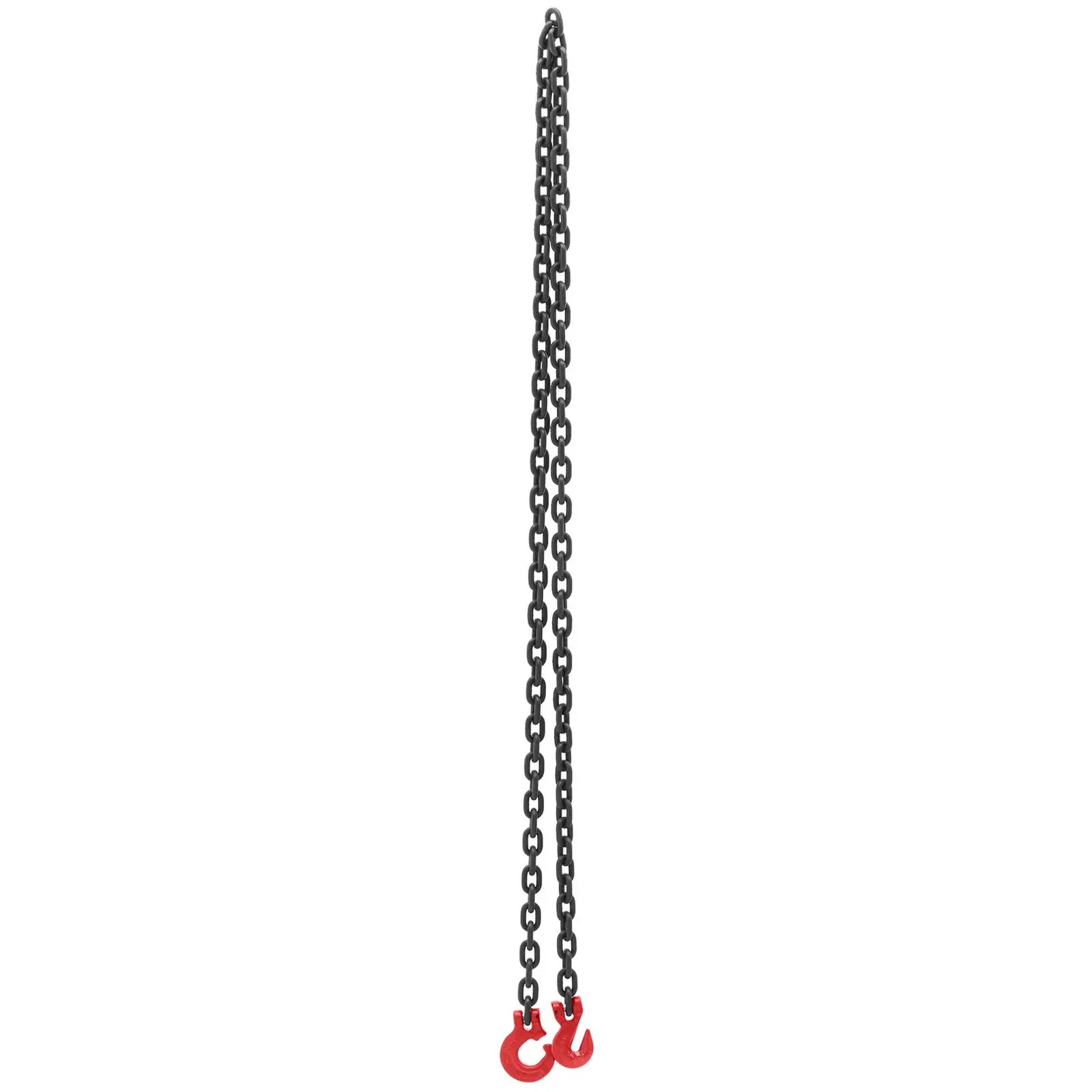 Sidontaketju - 2000 kg - 2,5 m - musta/punainen