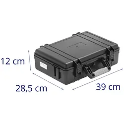 Valigetta per macchina fotografica - Utilizzo universale - Impermeabile - 9 L - Nera - 39,0 x 29,3 x 12,2 cm