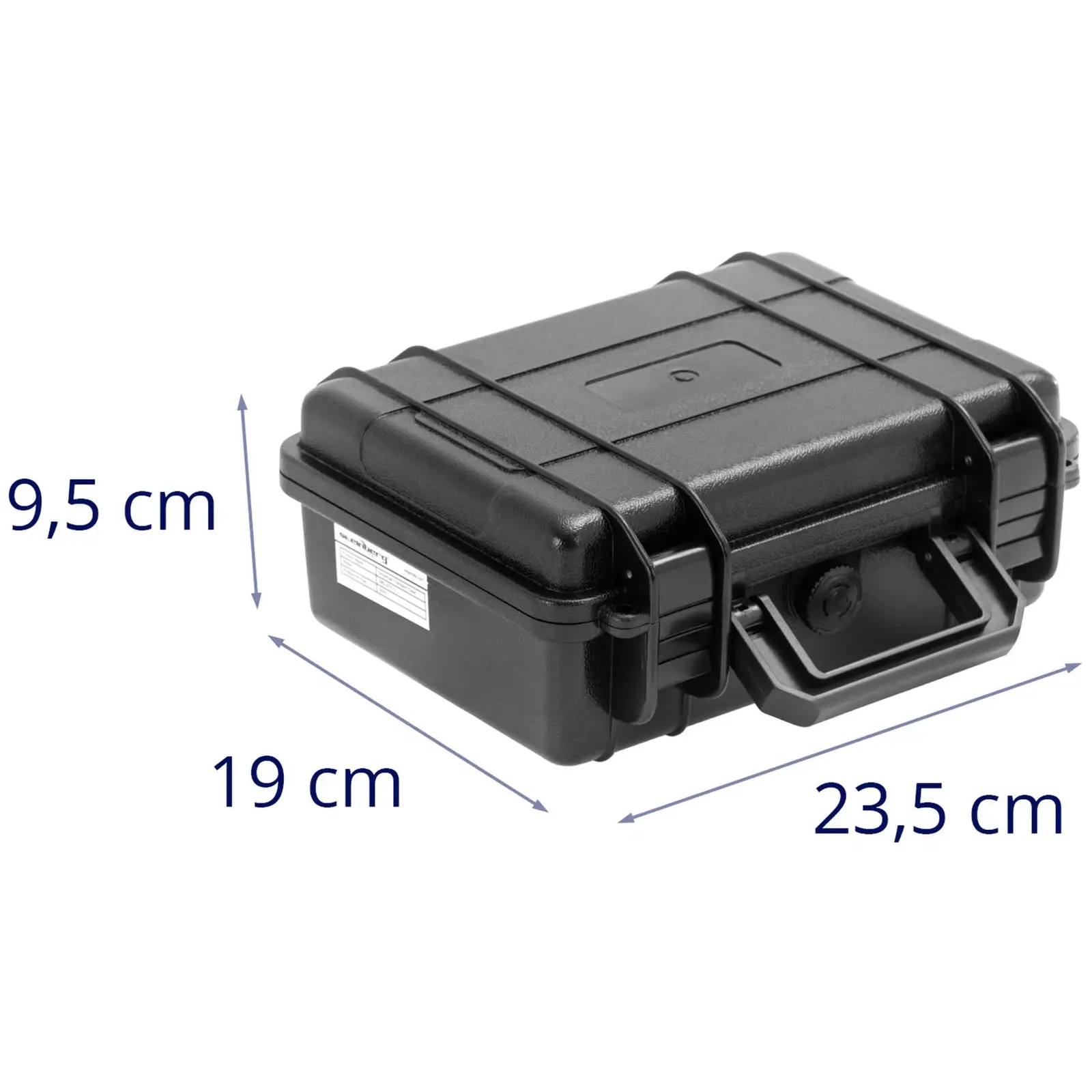 Hardt kameraveske - vanntett - 2 l - svart - 21.5 x 14.5 x 8.5  cm