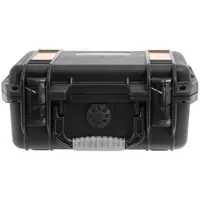 Maletín para cámara fotográfica - resistente al agua - 4 L - negro - 26,8 x 24 x 12,4
