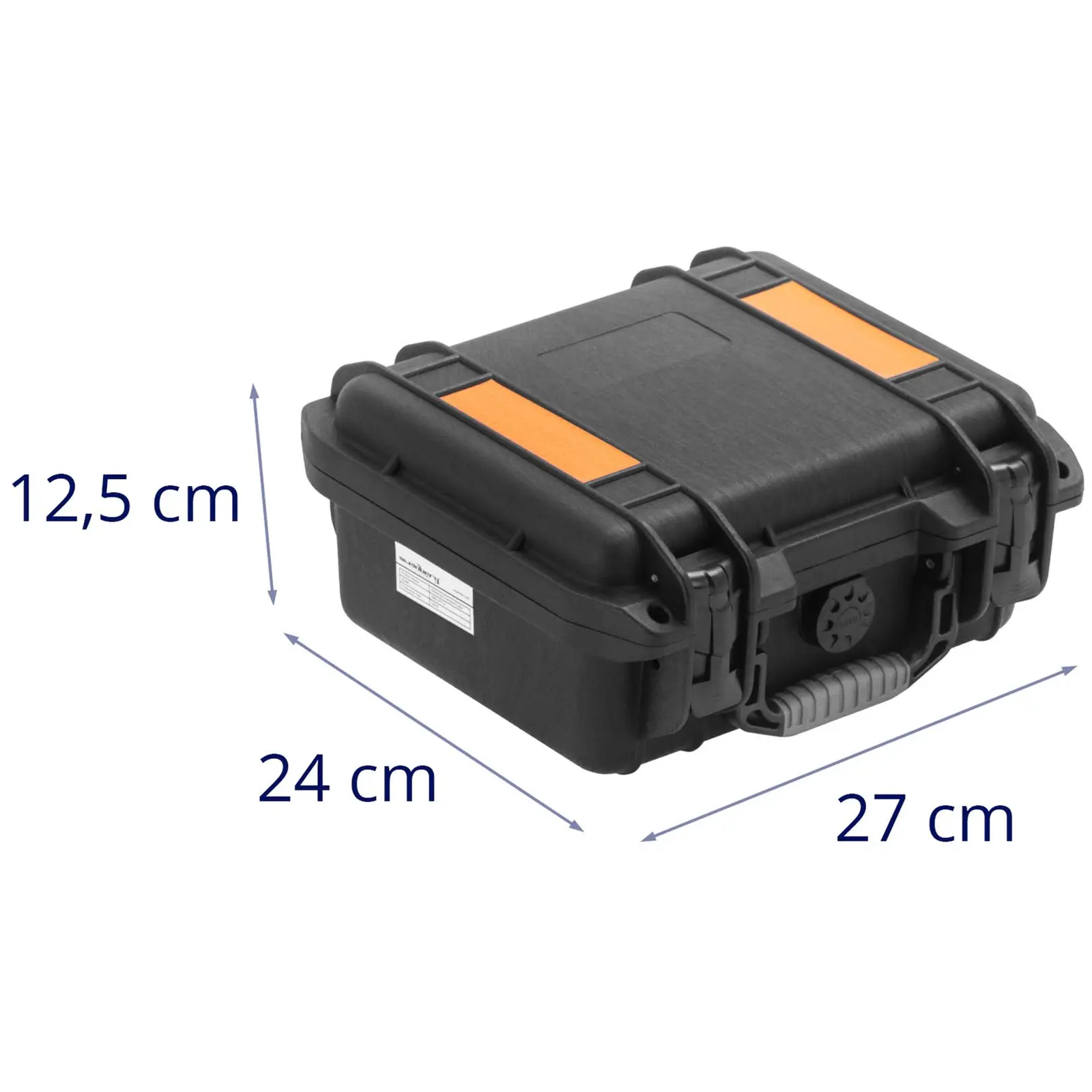 Trda torbica za fotoaparat - vodotesna - 4 l - črna - 26,8 x 24 x 12,4