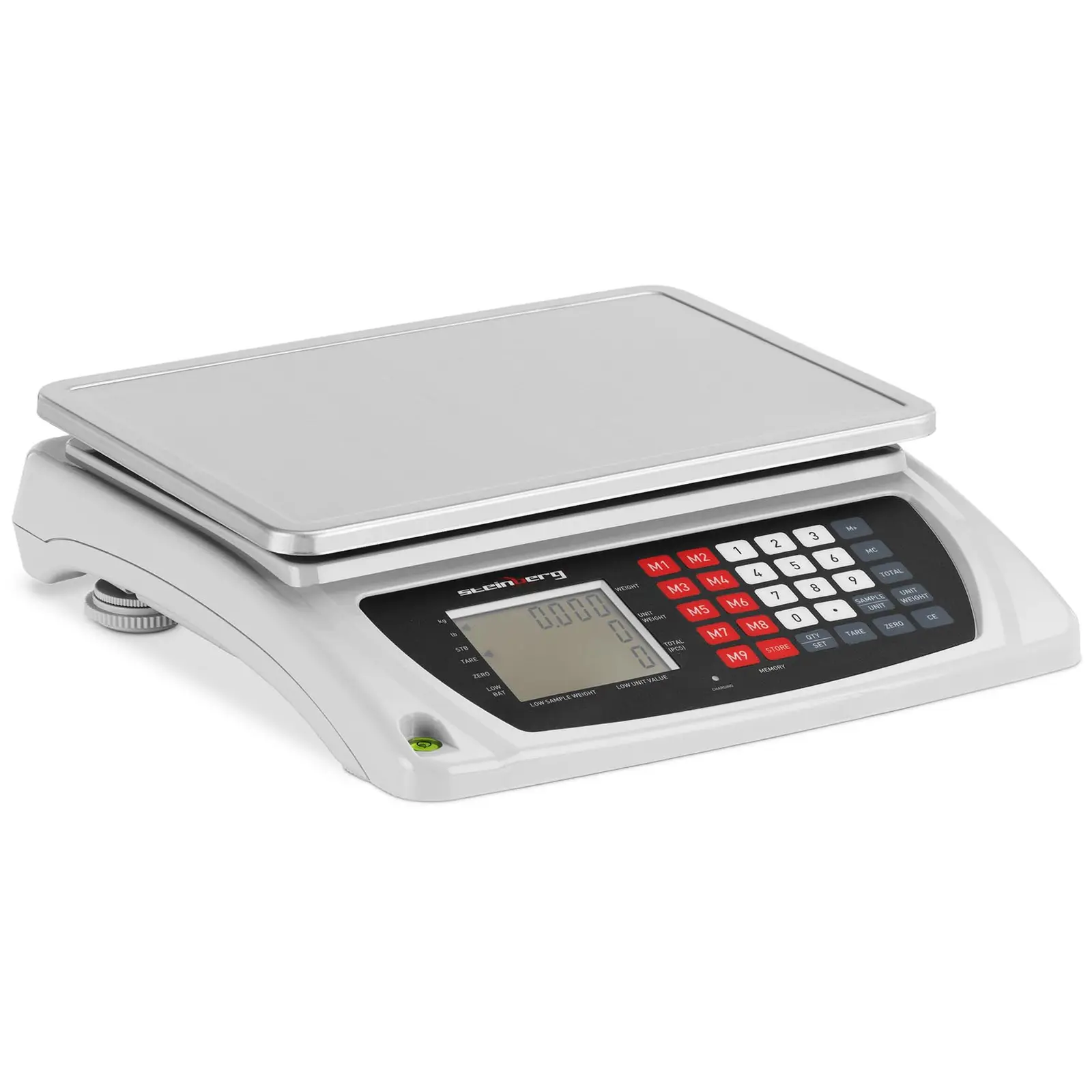 Cântar de numărare - 50 kg / 6 g - 33,5 x 23 cm - LCD