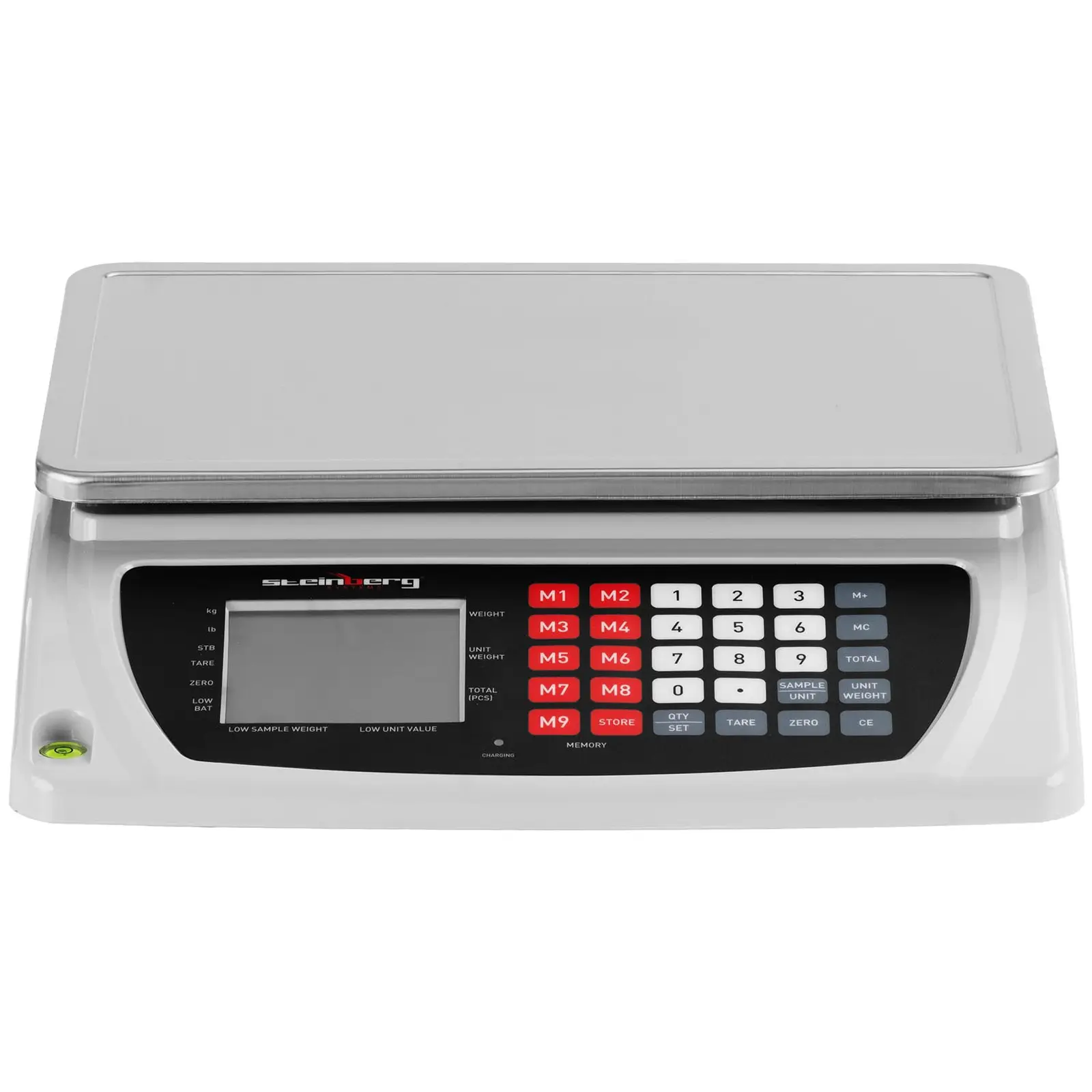 Počítací váha - 50 kg / 6 g - 33,5 x 23 cm - LCD (Nuly: Ano)